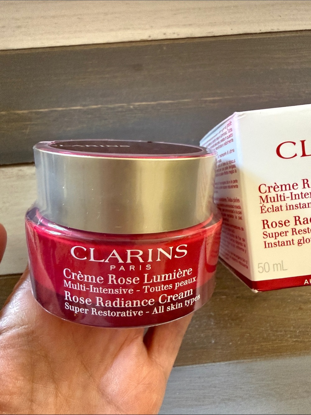 Clarins Rose Radiance Cream - Rose (50 mL)